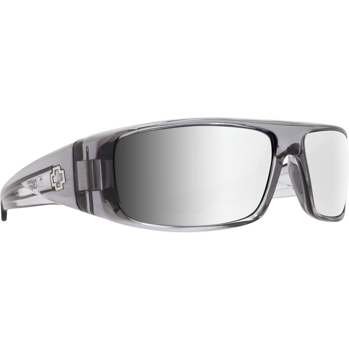 LOGAN, Clear Smoke-Happy Gray Green with Silver Mirror, hi-res image number null